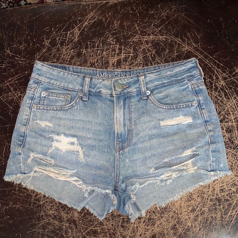 American eagle jean shorts